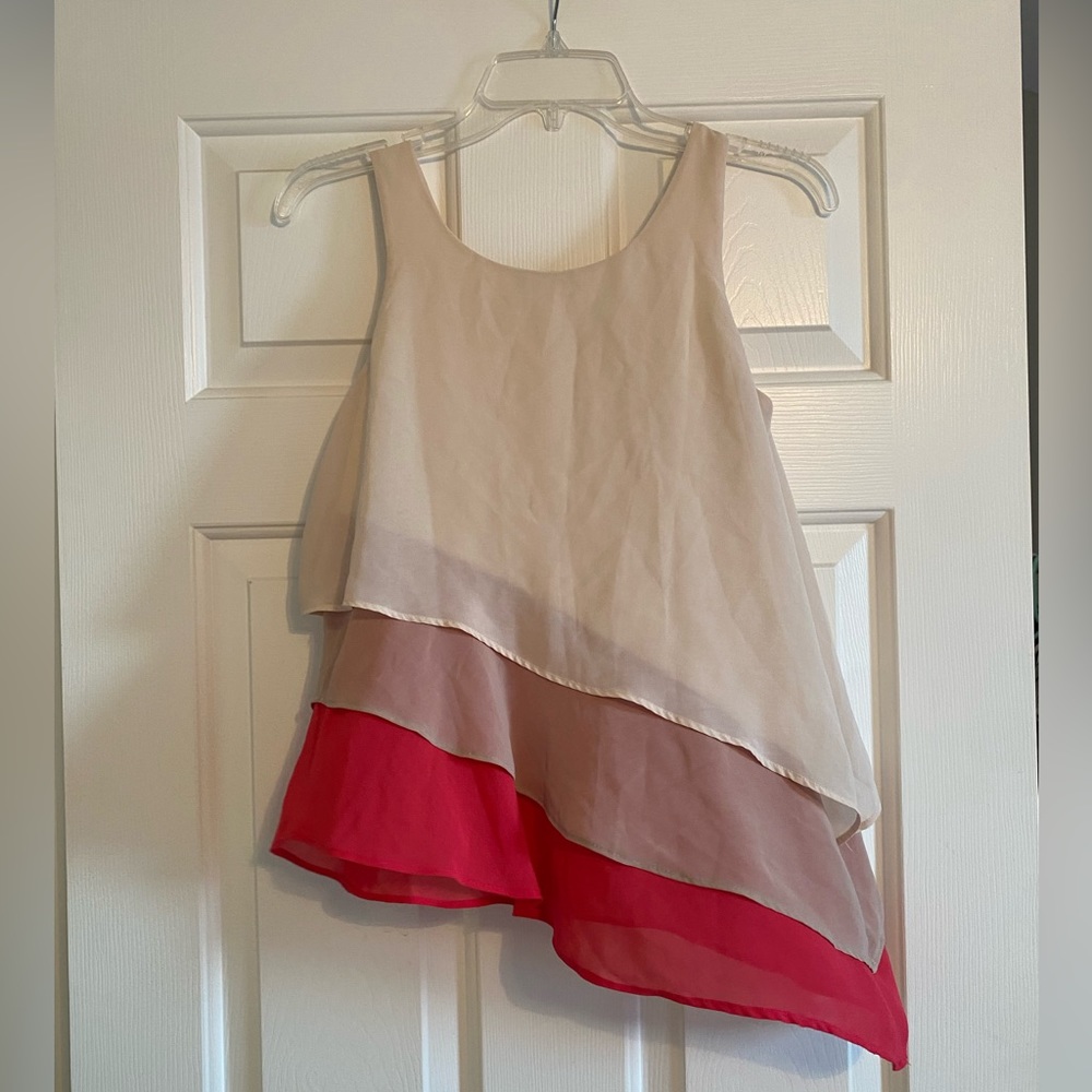 Sleeveless Ruffle Top, Size XS - Picture 2 of 3